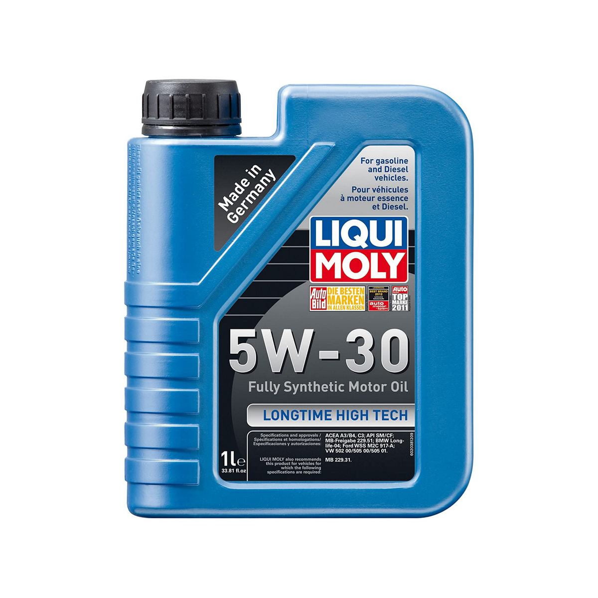 Motor Oil Liqui Moly 5W-30 Synthoil High Tech Editorial Stock Image - Image  of label, cutout: 119173829