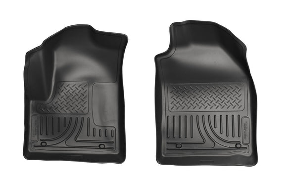 Husky Liners WeatherBeater Black Front Floor Liners - Ford Transit Connect 2010-2013