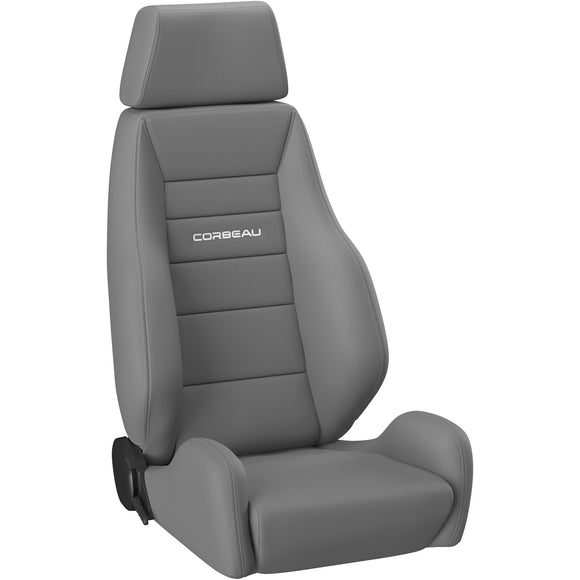 Corbeau GTS II Reclining Seat Pair (Driver & Passenger) - Grey Cloth