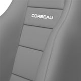 Corbeau GTS II Reclining Seat Pair (Driver & Passenger) - Grey Cloth