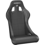 Corbeau Forza Fixed Back Racing Seat - Black Vinyl