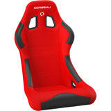 Corbeau Forza Fixed Back Racing Seat - Red Cloth