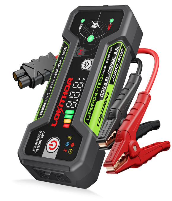 LOKITHOR J1350 Pro 12V LiFePO₄ Jump Starter
