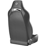 Corbeau Trailcat Reclining Seat Pair (Driver & Passenger) - Black Vinyl White Diamond Stitch