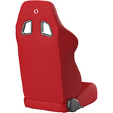 Corbeau A4 Reclining Seat Pair (Driver & Passenger) - Red Cloth