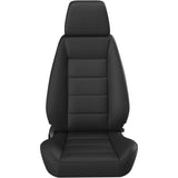 Corbeau Sport Seat Reclining Seat Pair (Driver & Passenger) - Black Cloth