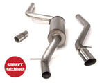 FSWERKS Stainless Steel Catback Street Performance Exhaust System - Ford Focus ZX3/ZX5 Hatchback Duratec 2003-2007