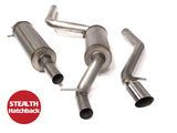 FSWERKS Stainless Steel Catback Stealth Exhaust System - Ford Focus ZX3/ZX5/Hatchback 2000-2007