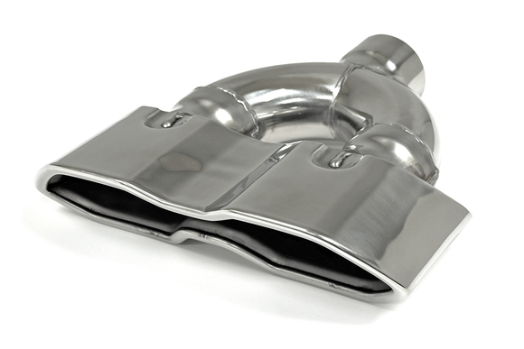 Stainless Steel Dual Outlet Focus ST Style Exhaust Tip