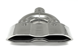 Stainless Steel Dual Outlet Focus ST Style Exhaust Tip