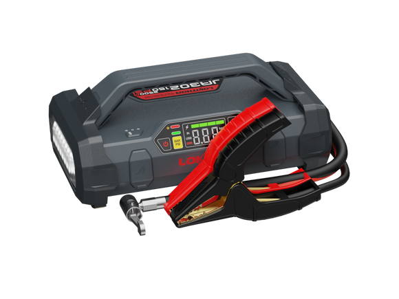 LOKITHOR JA302 12V Jump Starter With Air Compressor | 2500Amp