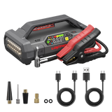 Lokithor JA302 PRO Jump Starter with Air Compressor ConnectMax Technology 12V 3000A