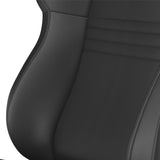 Corbeau A4 Reclining Seat Pair (Driver & Passenger) - Black Leather