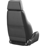Corbeau GTS II Reclining Seat Pair (Driver & Passenger) - Black Leather/Microsuede