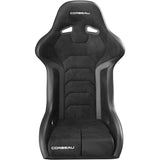 Corbeau FX1 Pro Fixed Back Racing Seat - Black Microsuede/Vinyl