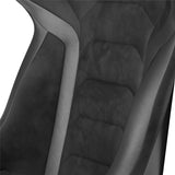 Corbeau FX1 Pro Fixed Back Racing Seat - Black Microsuede/Vinyl