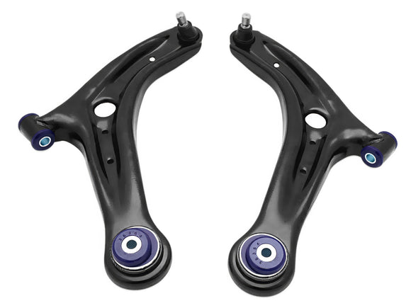 SuperPro Front Lower Control Arm Set w/ Preinstalled SuperPro Bushings - Ford Fiesta ST
