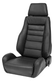 Corbeau GTS II Reclining Seat Pair (Driver & Passenger) - Black Leather