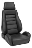 Corbeau GTS II Reclining Seat Pair (Driver & Passenger) - Black Leather