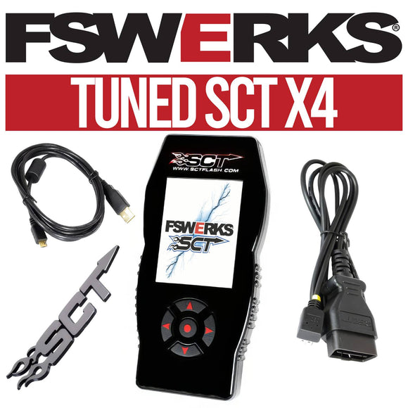 FSWERKS Tuned SCT X4 Power Flash Ford Programmer - 2000-2011 Ford Focus Zetec/Duratec