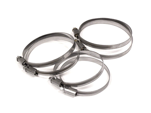 Stainless Steel Hose Clamps - Set of 2 Clamps