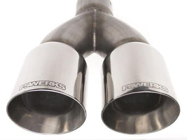FSWERKS STAINLESS STEEL EXHAUST TIP - FORD FOCUS ST 2.0L 2013-2018