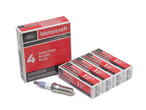 Motorcraft SP-550 CYFS-12Y-PCT Iridium Spark Plugs 4 Pack - FORD FOCUS ST/RS, Mustang (Replaces SP-537)