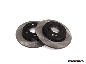 Stoptech StopTech Rear Slotted Sport Rotors - Ford Focus ST 2013-2016