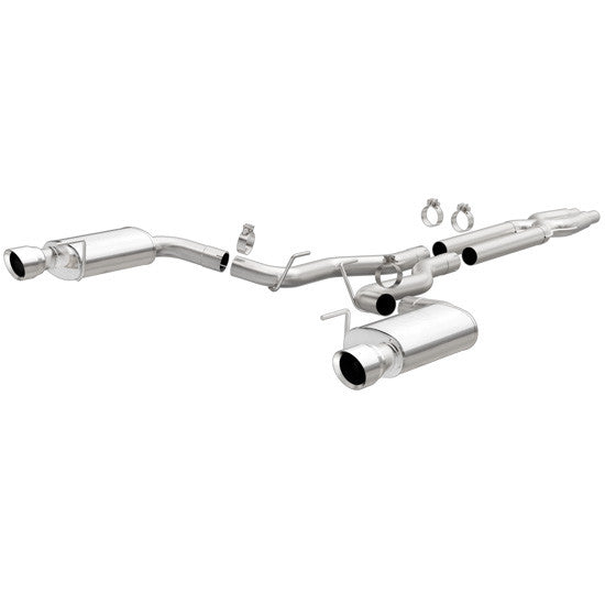 Magnaflow MagnaFlow Street Series Performance Cat-Back Stainless Steel Exhaust System - Ford Mustang 2015