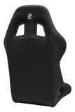 Corbeau Forza Fixed Back Racing Seat - Black Cloth 29101