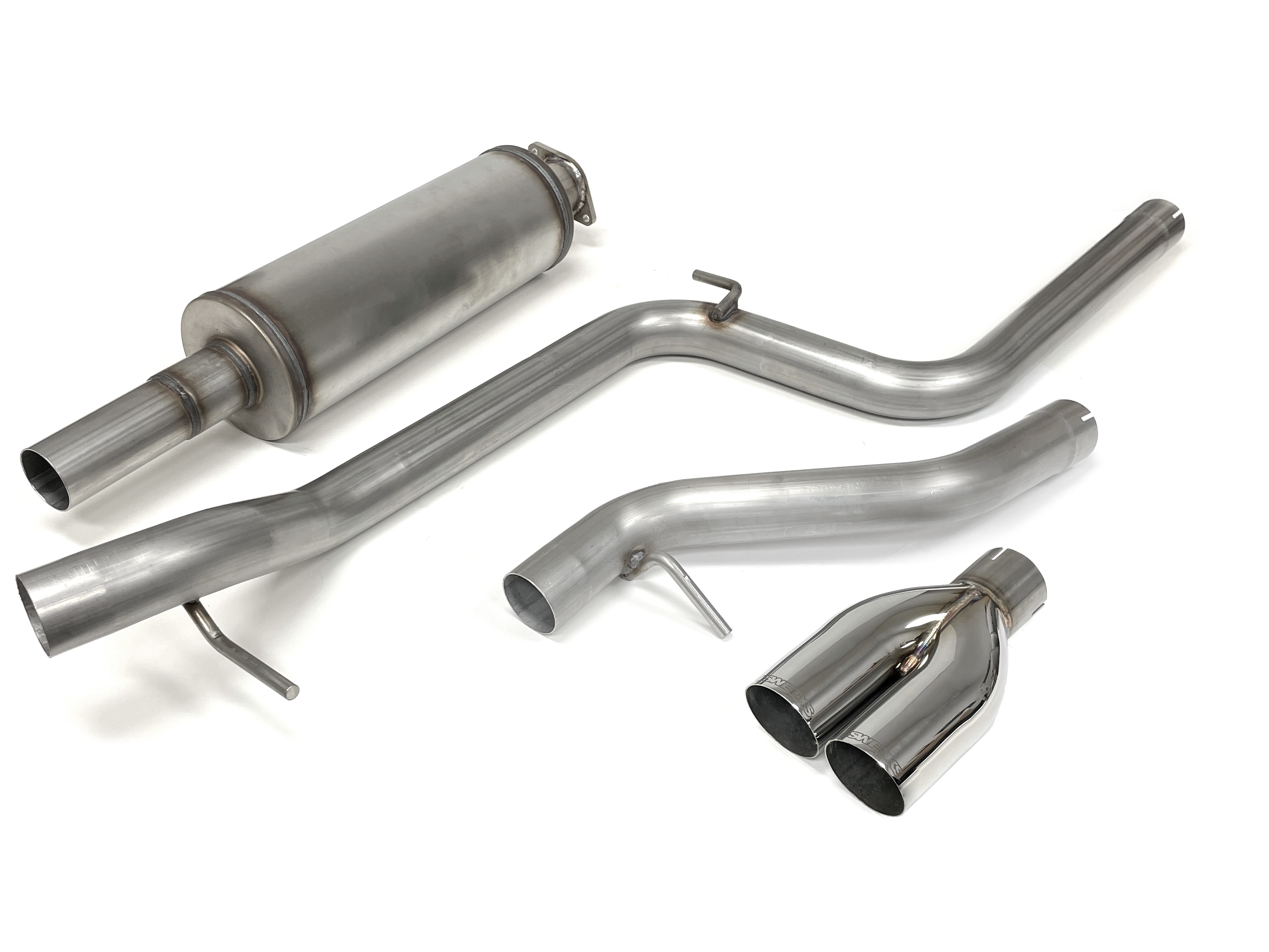 FSWERKS Stainless Steel Catback Race Exhaust System - Ford Focus TiVCT 2.0L 2012-2018 Hatchback