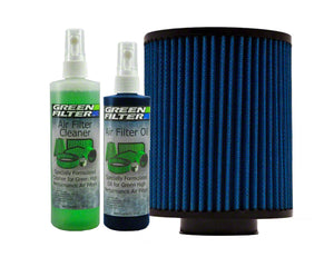 Green Filter Green Filter Recharge Oil & Cleaner Kit - Blue Color