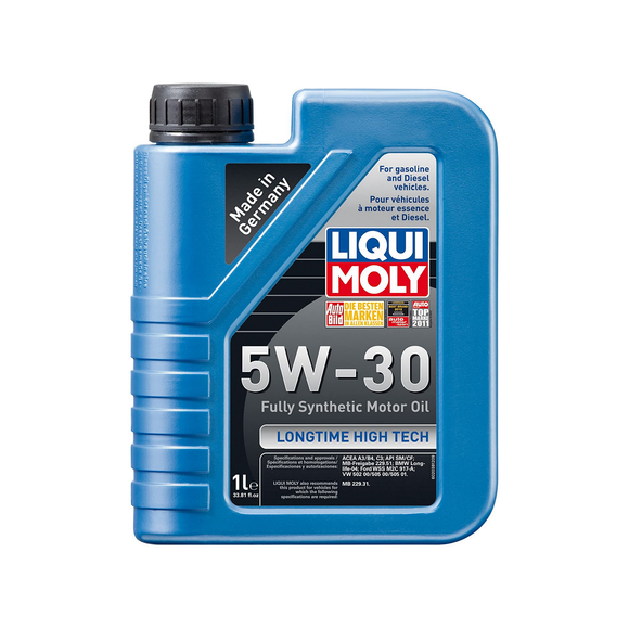 Liqui Moly Fully Synthetic Longtime High Tech 5W-30 Motor Oil - 1 Liter