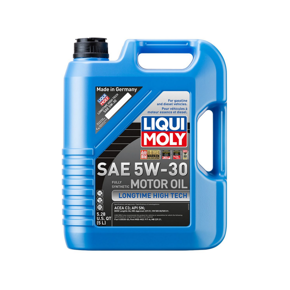 Liqui Moly Fully Synthetic Longtime High Tech 5W-30 Motor Oil - 5 Liter