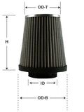 Green Filter Green Filter High Performance Cone Air Filter - Replacement for FS017G,FS017GB - 4