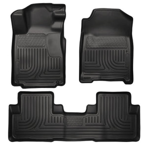 Husky Liners Husky Liners WeatherBeater Front& 2nd Seat Floor Liners - 2010-2014 Ford Mustang Couple/Convert
