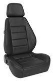 Corbeau Sport Seat Reclining Seat Pair (Driver & Passenger) - Black Leather L90001PR