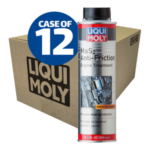 Liqui Moly MoS2 Anti-Friction Engine Treatment - CASE OF 12, 10.1oz (300 mL)