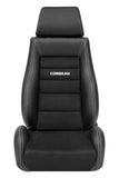 Corbeau GTS II Reclining Seat Pair (Driver & Passenger) - Black Leather/Microsuede
 LS20301PR