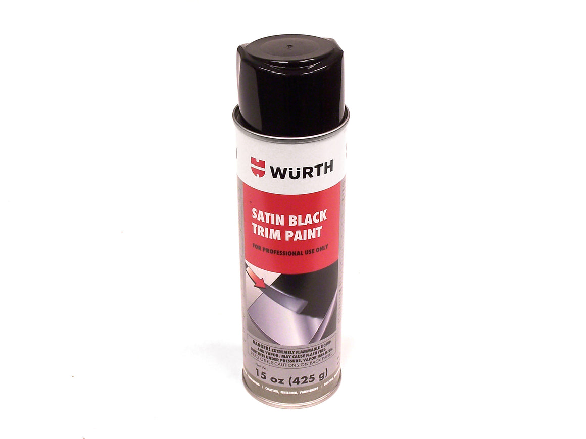 WURTH Satin Black Trim Paint 15 oz FSWERKS